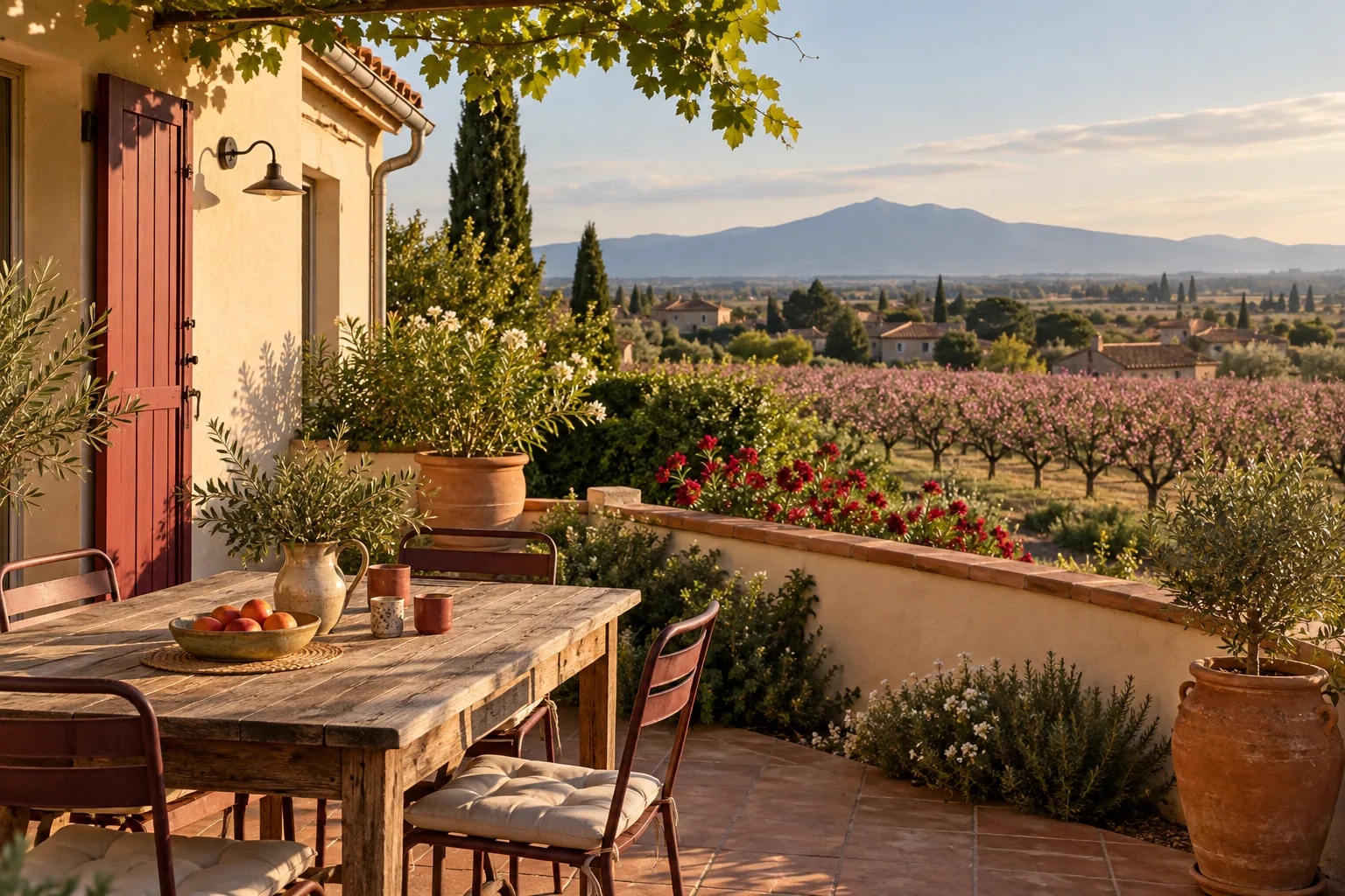 Maison de vacances inspirée du secteur Saint-Estève et le Ribéral — image d’ambiance générée